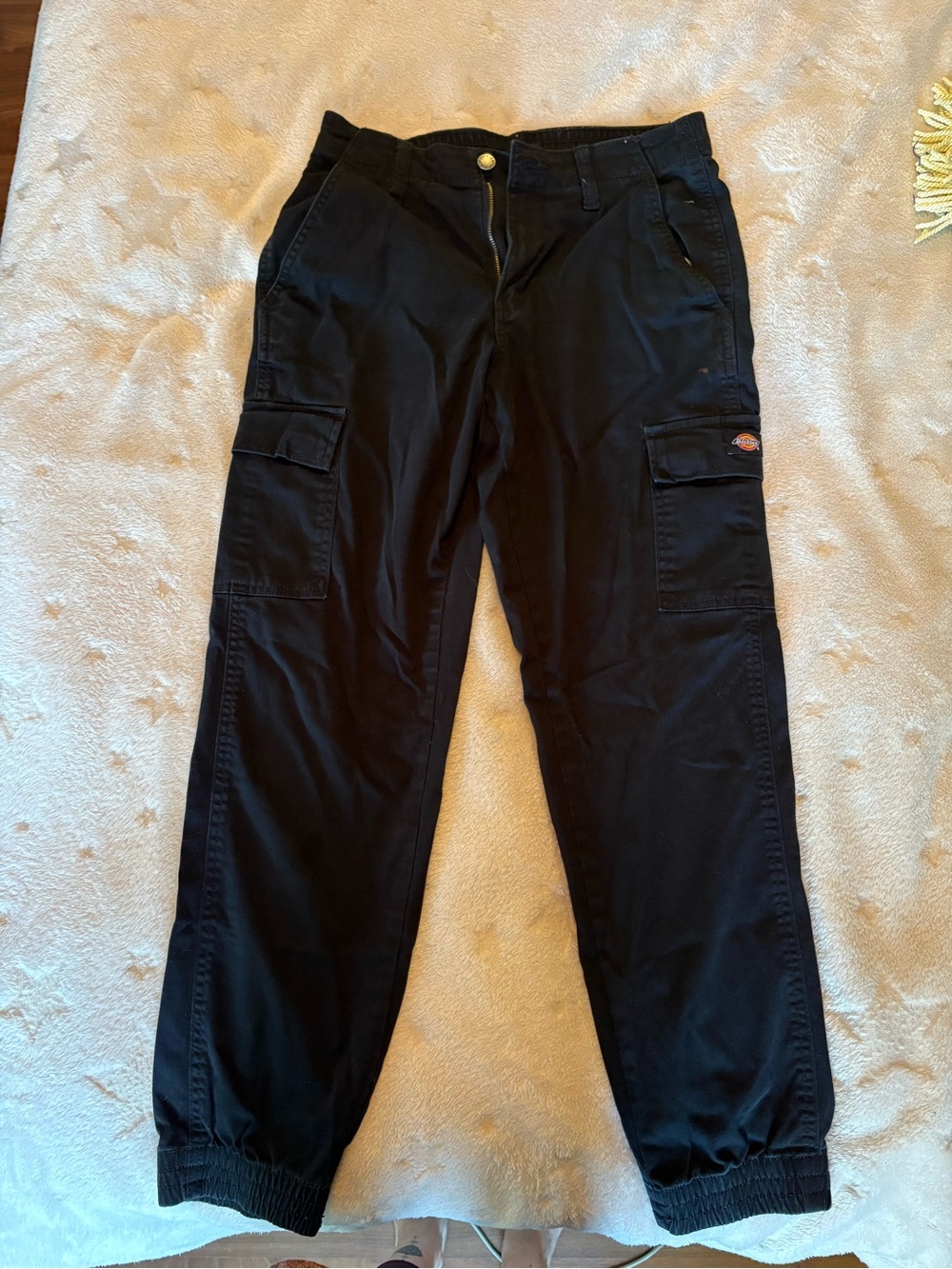 Dickies Black Cargo Jogger Pants